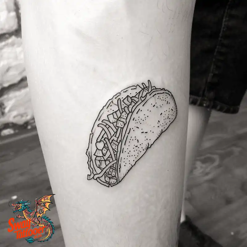 100 Taco Tattoo Design Ideas: Meaning, History & Ink Style 75 Taco Tattoo Design Ideas