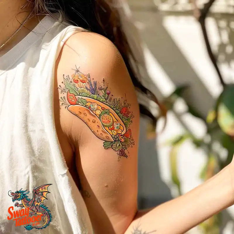 100 Taco Tattoo Design Ideas: Meaning, History & Ink Style 40 Taco Tattoo Design Ideas
