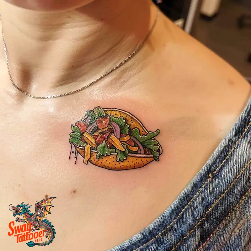 100 Taco Tattoo Design Ideas: Meaning, History & Ink Style 33 Taco Tattoo Design Ideas