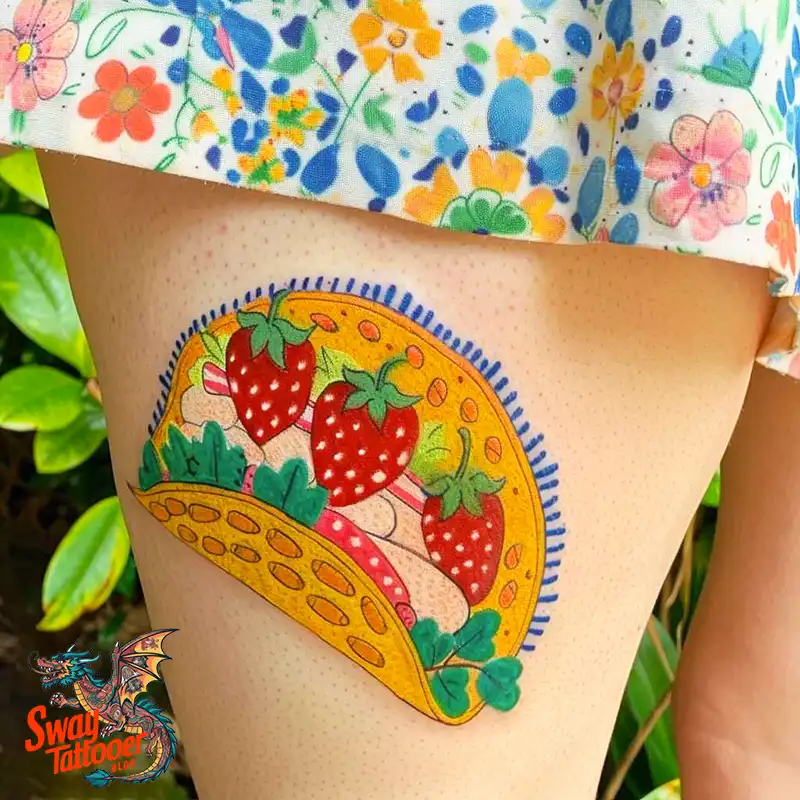 100 Taco Tattoo Design Ideas: Meaning, History & Ink Style 18 Taco Tattoo Design Ideas