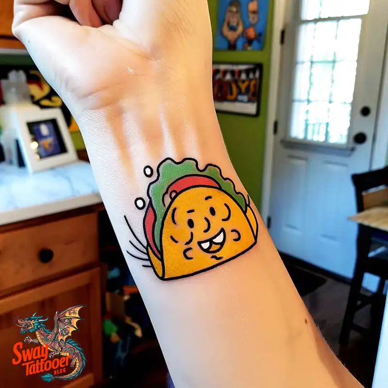 100 Taco Tattoo Design Ideas: Meaning, History & Ink Style 12 Taco Tattoo Design Ideas