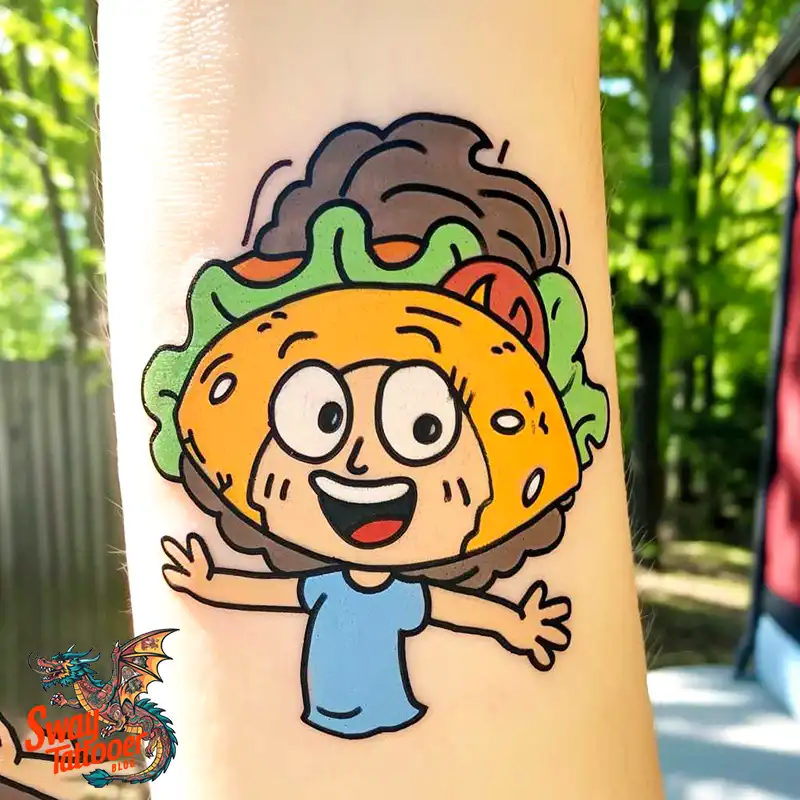 100 Taco Tattoo Design Ideas: Meaning, History & Ink Style 11 Taco Tattoo Design Ideas