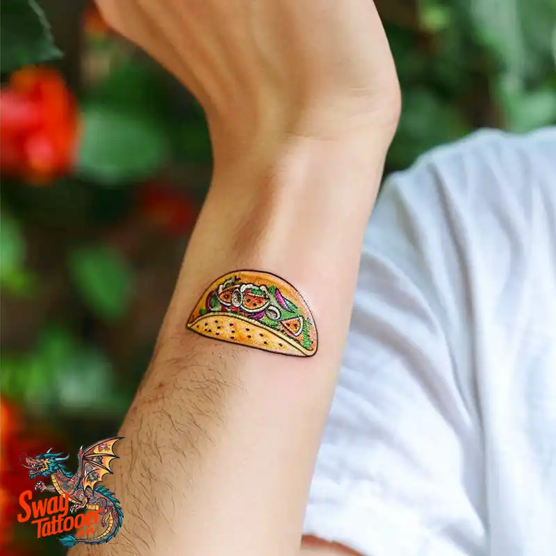 100 Taco Tattoo Design Ideas: Meaning, History & Ink Style 10 Taco Tattoo Design Ideas