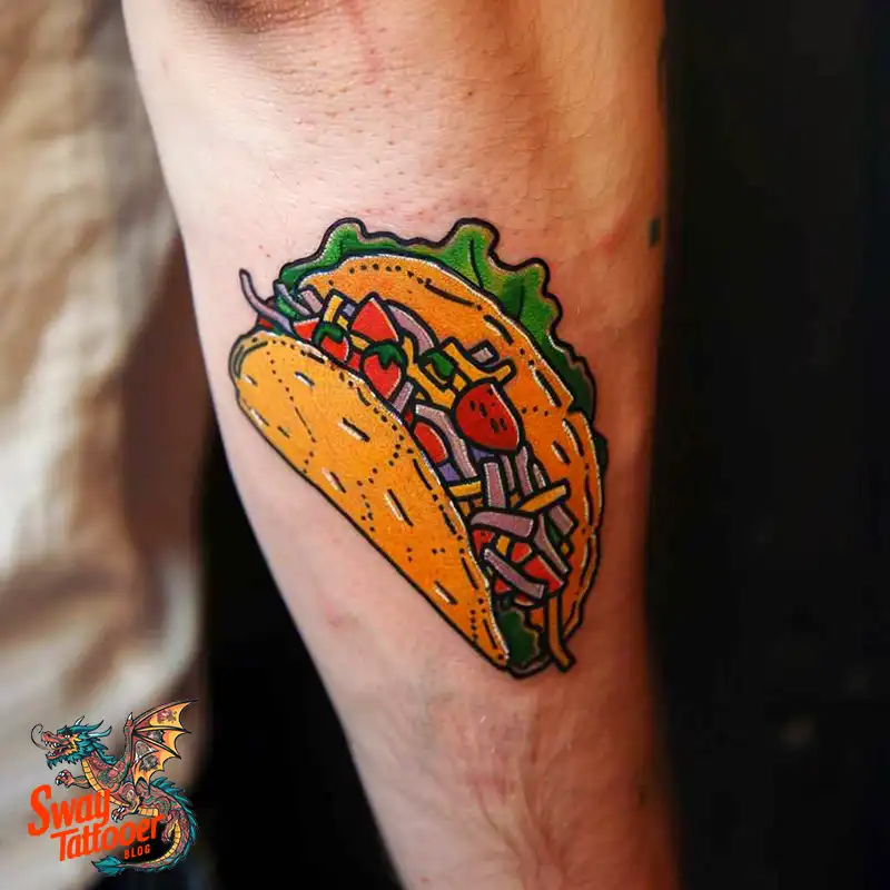 100 Taco Tattoo Design Ideas: Meaning, History & Ink Style 72 Taco Tattoo Design Ideas