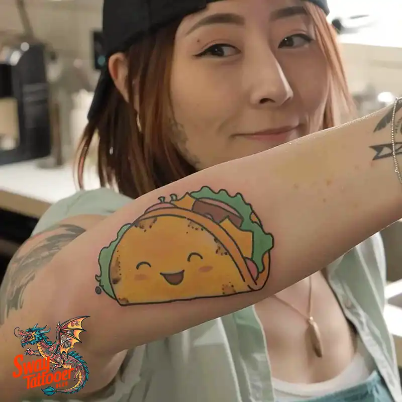 100 Taco Tattoo Design Ideas: Meaning, History & Ink Style 8 Taco Tattoo Design Ideas