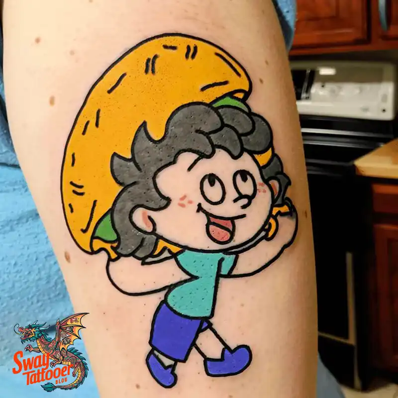 100 Taco Tattoo Design Ideas: Meaning, History & Ink Style 3 Taco Tattoo Design Ideas