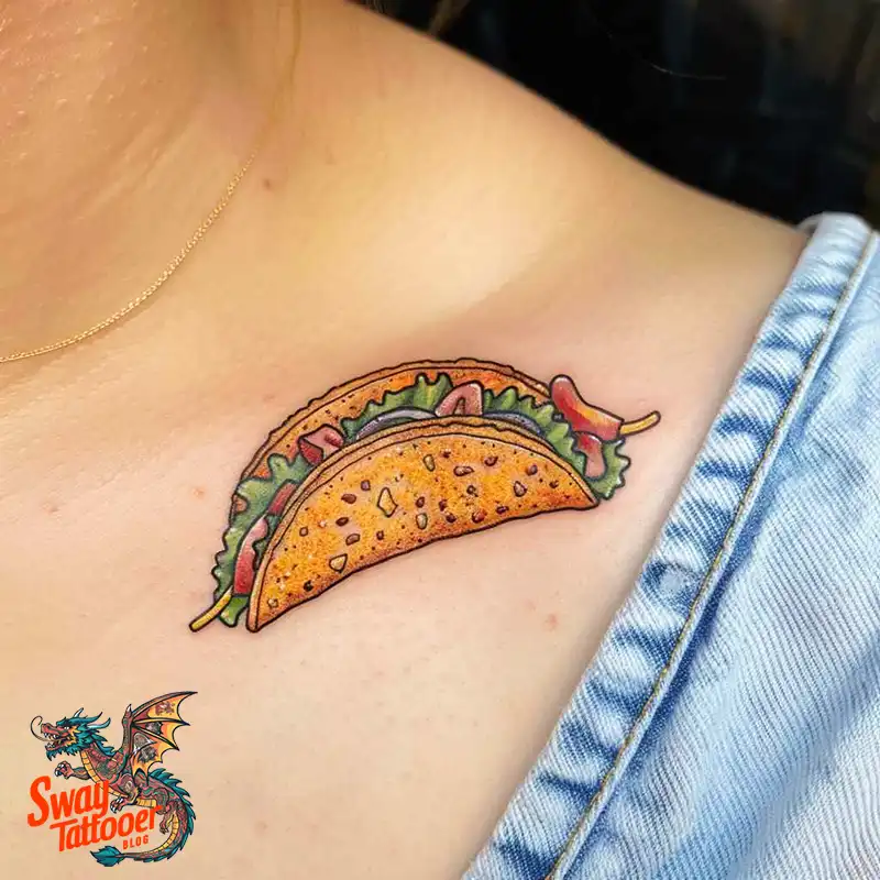 100 Taco Tattoo Design Ideas: Meaning, History & Ink Style 70 Taco Tattoo Design Ideas
