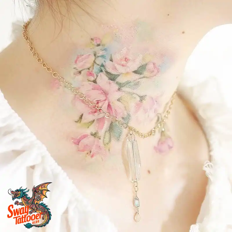 A Guide to the Throat Tattoo Design Ideas with Meaning 49 throat39