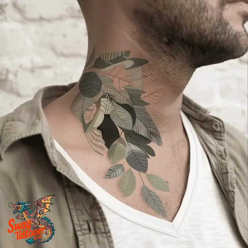 A Guide to the Throat Tattoo Design Ideas with Meaning 33 throat60