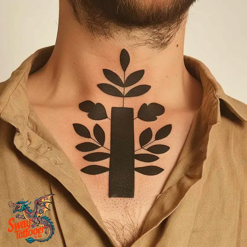 A Guide to the Throat Tattoo Design Ideas with Meaning 24 throat69