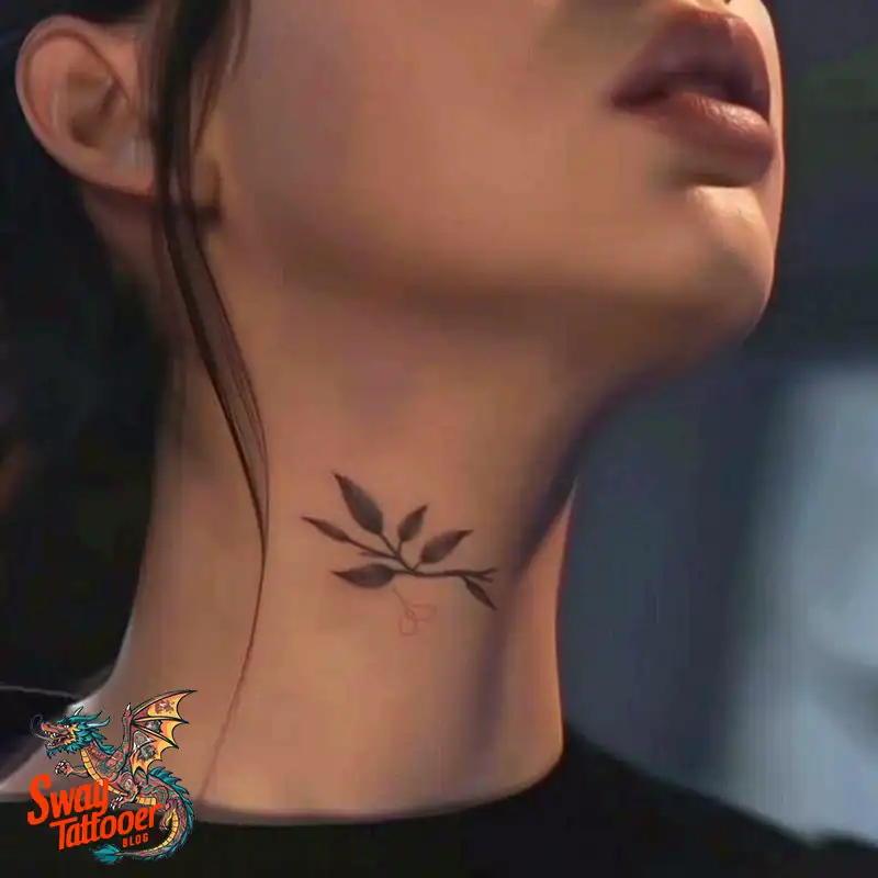A Guide to the Throat Tattoo Design Ideas with Meaning 9 throat84