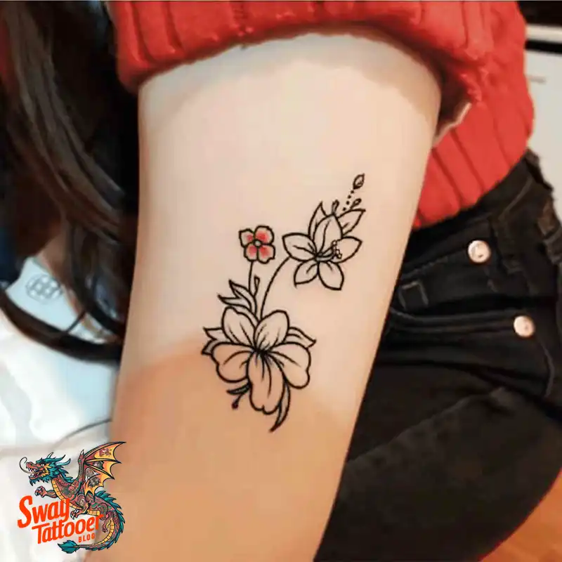 160 Amaryllis Flower Tattoo Designs: Symbolism and Style 41 amaryllis124
