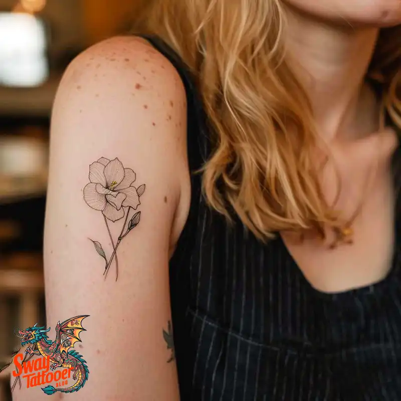 160 Amaryllis Flower Tattoo Designs: Symbolism and Style 25 amaryllis132