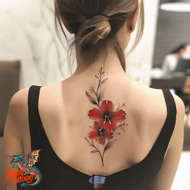 160 Amaryllis Flower Tattoo Designs: Symbolism and Style 23 amaryllis139