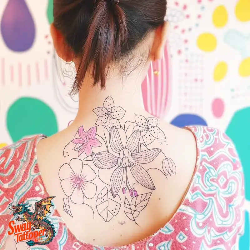 160 Amaryllis Flower Tattoo Designs: Symbolism and Style 19 amaryllis143