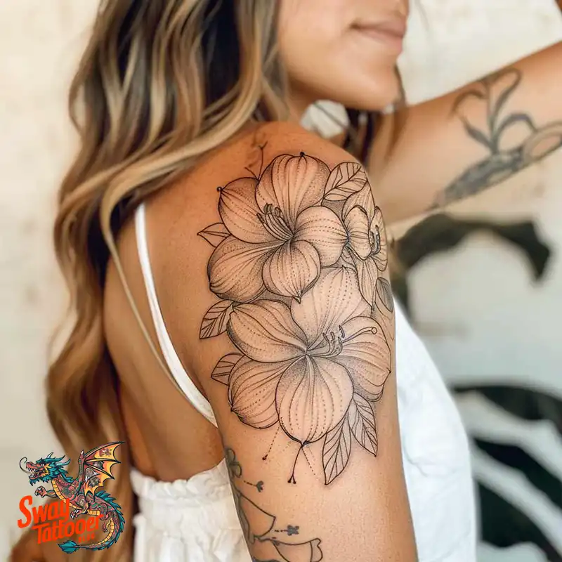 160 Amaryllis Flower Tattoo Designs: Symbolism and Style 16 amaryllis147