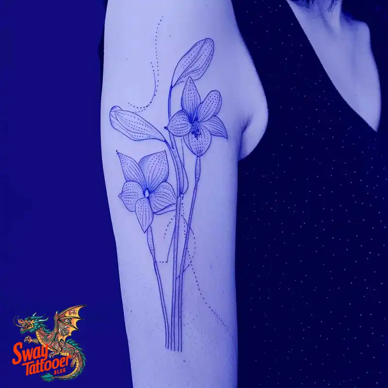 160 Amaryllis Flower Tattoo Designs: Symbolism and Style 2 amaryllis161