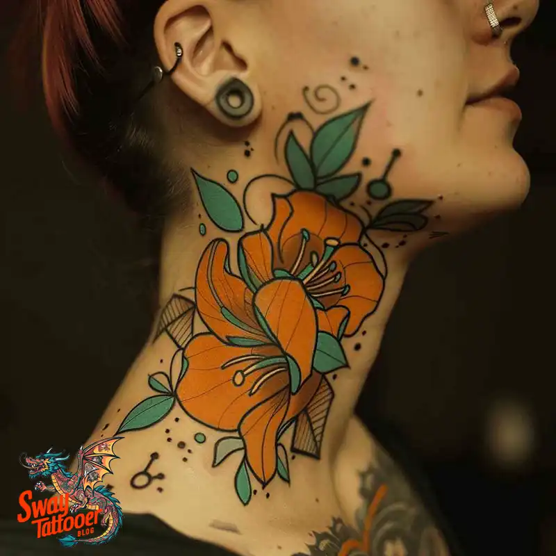 160 Amaryllis Flower Tattoo Designs: Symbolism and Style 114 amaryllis46