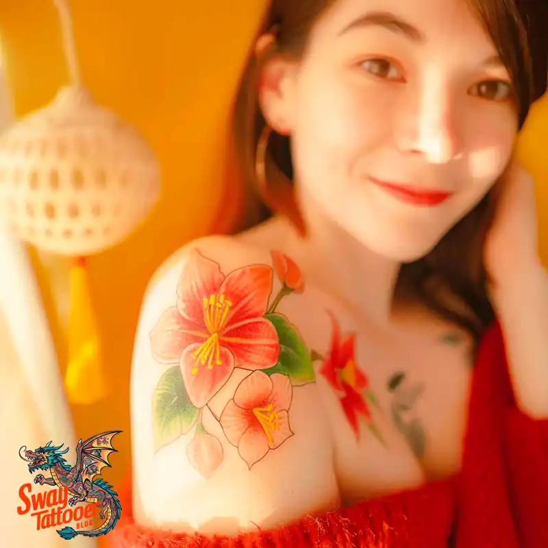 160 Amaryllis Flower Tattoo Designs: Symbolism and Style 105 amaryllis54