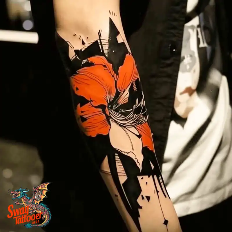 160 Amaryllis Flower Tattoo Designs: Symbolism and Style 90 amaryllis77