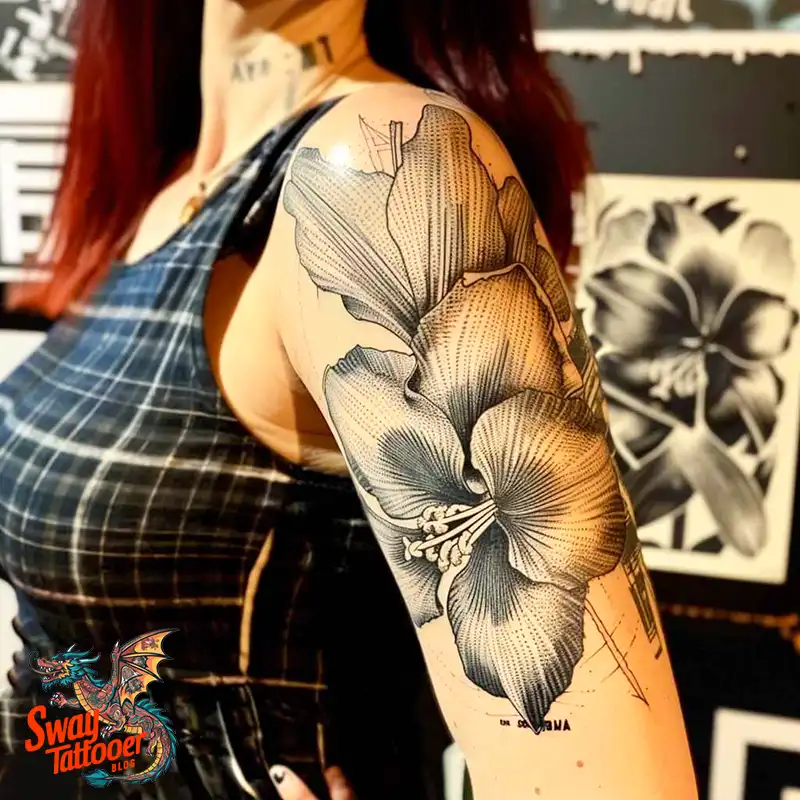 160 Amaryllis Flower Tattoo Designs: Symbolism and Style 78 amaryllis89