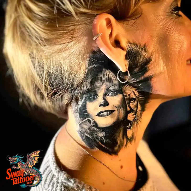 60 Angel and Lion Tattoo Design Ideas: Meaning & History 10 angel and lion51