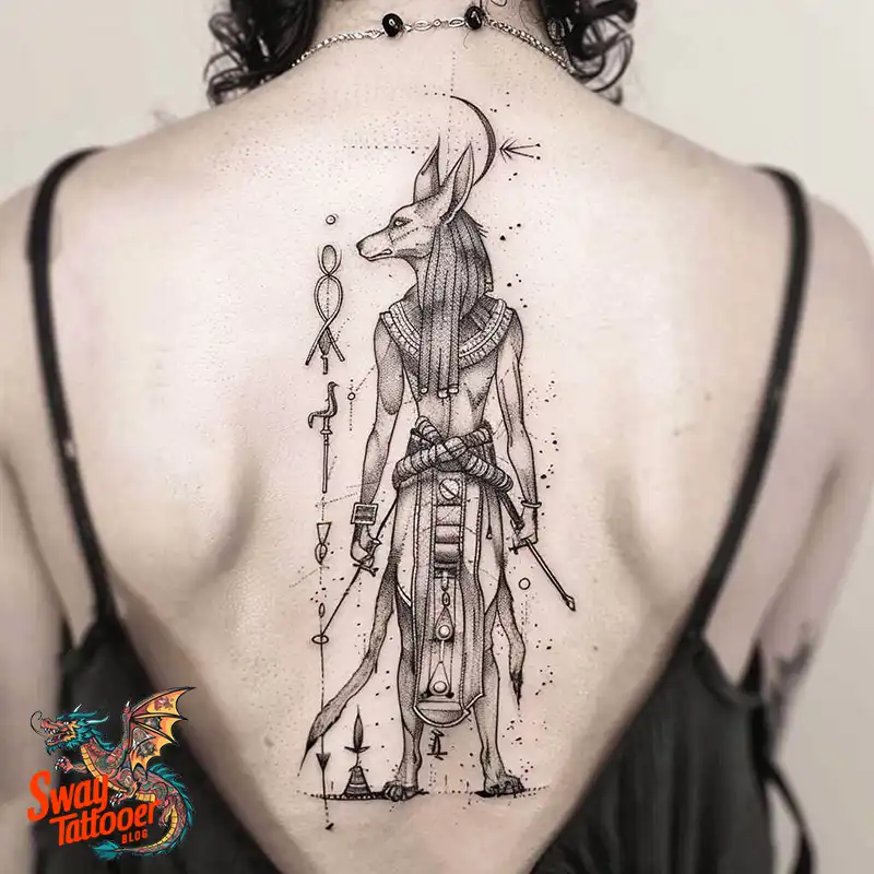 130 Anubis Tattoo Design Ideas: Symbolism and Styles 131 anubis1