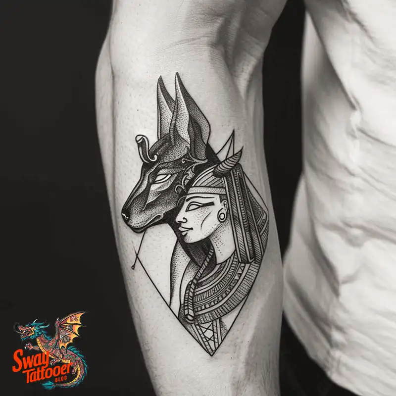 130 Anubis Tattoo Design Ideas: Symbolism and Styles 121 anubis10
