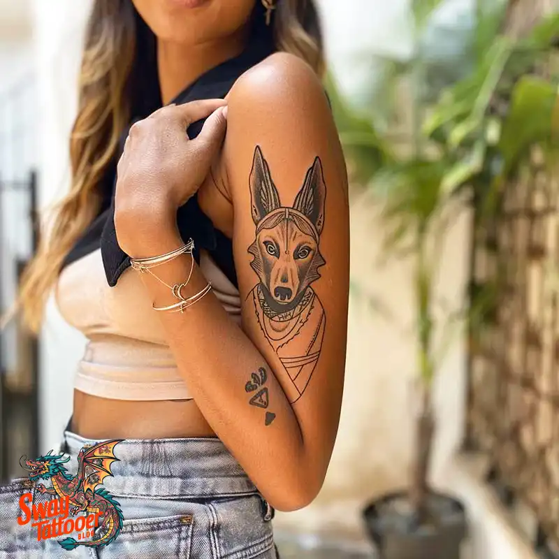 130 Anubis Tattoo Design Ideas: Symbolism and Styles 29 Anubis Tattoo