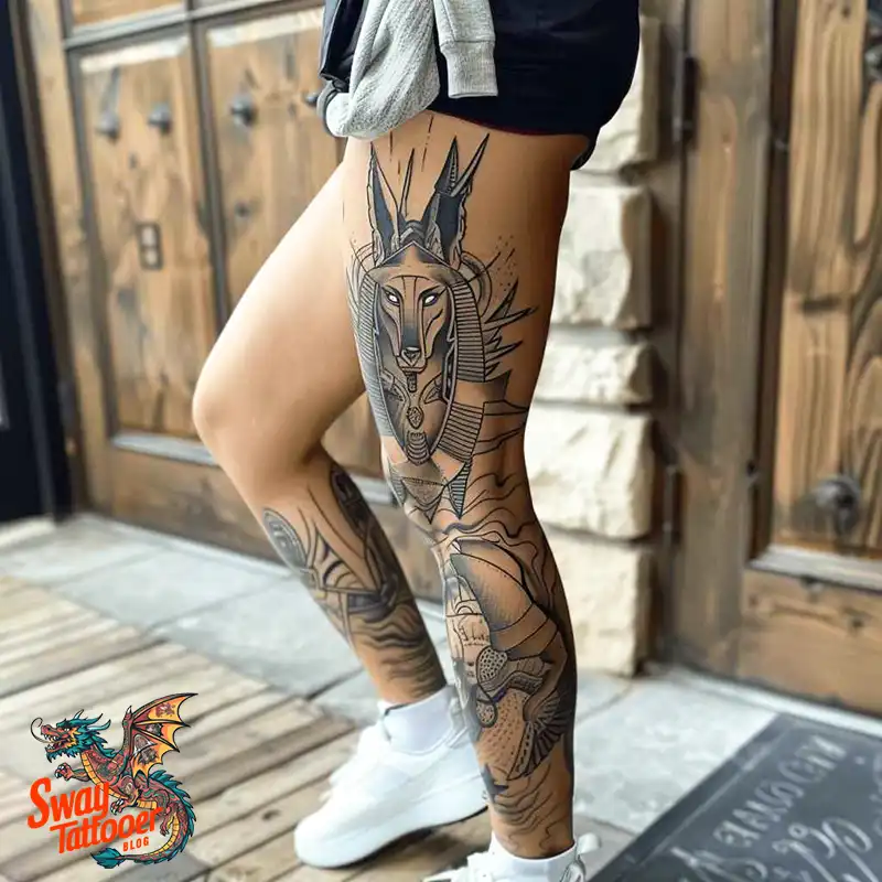 130 Anubis Tattoo Design Ideas: Symbolism and Styles 28 Anubis Tattoo