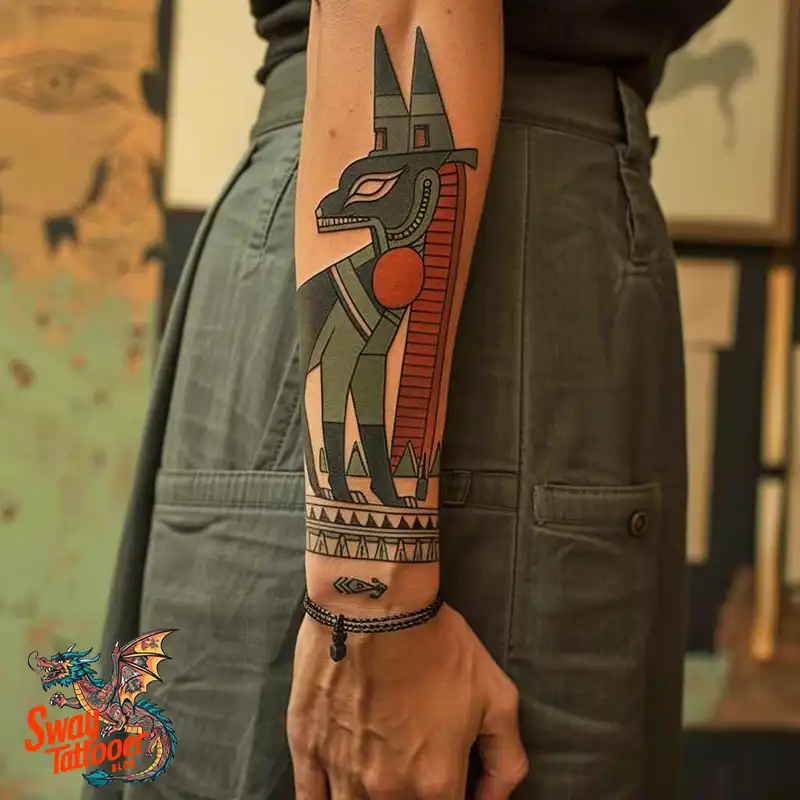 130 Anubis Tattoo Design Ideas: Symbolism and Styles 17 Anubis Tattoo