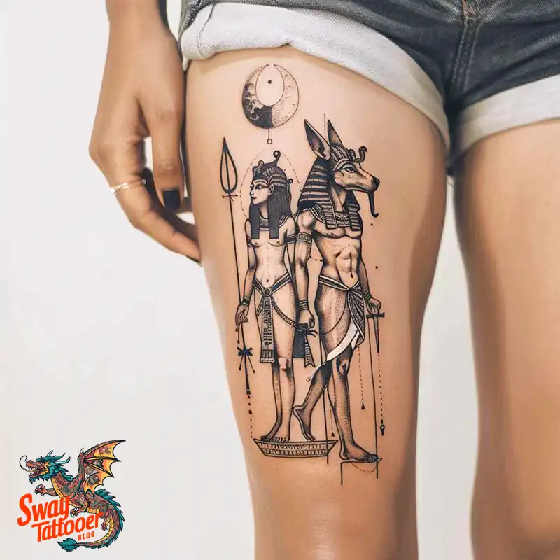 130 Anubis Tattoo Design Ideas: Symbolism and Styles 114 anubis17