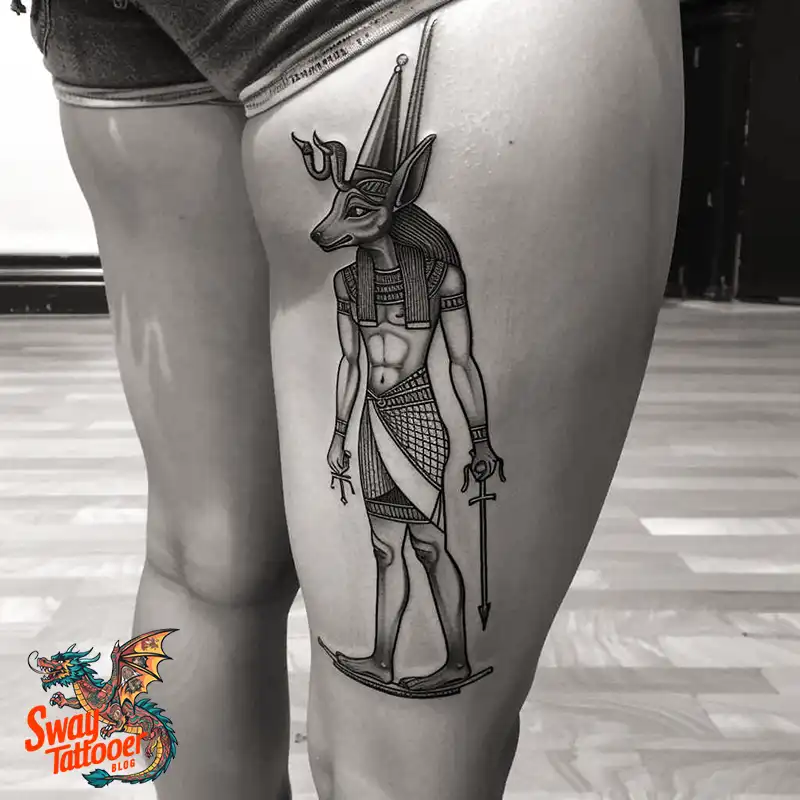 130 Anubis Tattoo Design Ideas: Symbolism and Styles 112 anubis19