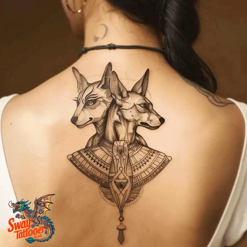 130 Anubis Tattoo Design Ideas: Symbolism and Styles 109 anubis22
