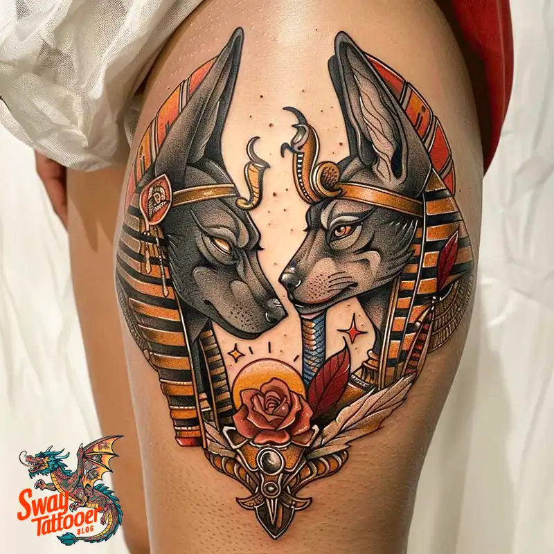130 Anubis Tattoo Design Ideas: Symbolism and Styles 108 anubis25