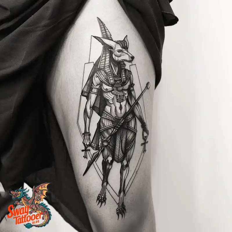 130 Anubis Tattoo Design Ideas: Symbolism and Styles 128 anubis3