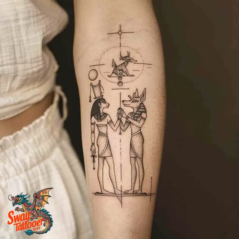 130 Anubis Tattoo Design Ideas: Symbolism and Styles 103 anubis30