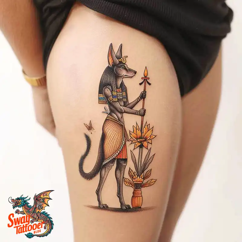 130 Anubis Tattoo Design Ideas: Symbolism and Styles 100 anubis34