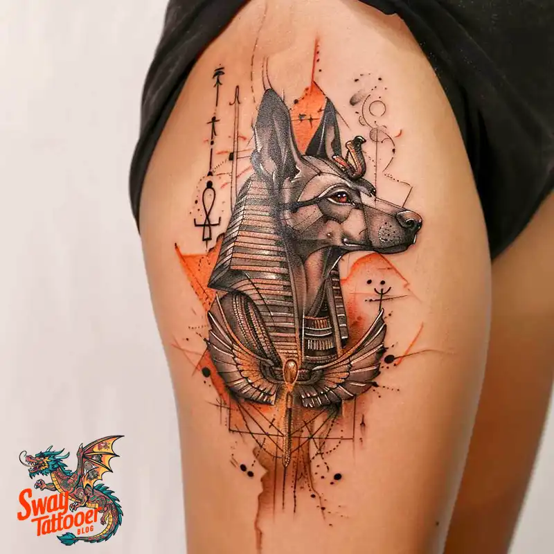 130 Anubis Tattoo Design Ideas: Symbolism and Styles 101 anubis35