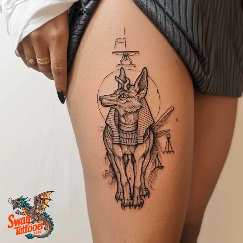 130 Anubis Tattoo Design Ideas: Symbolism and Styles 95 anubis38