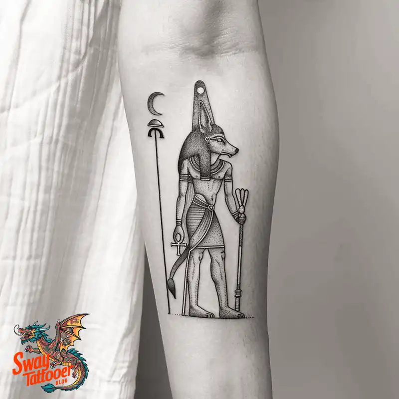 130 Anubis Tattoo Design Ideas: Symbolism and Styles 94 anubis39