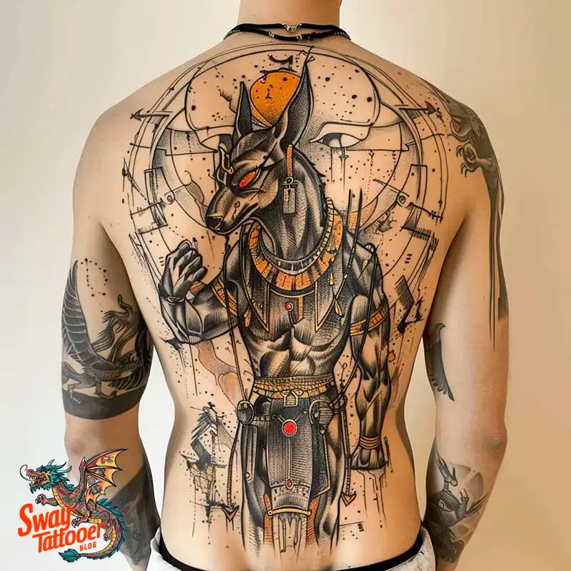 130 Anubis Tattoo Design Ideas: Symbolism and Styles 85 anubis43
