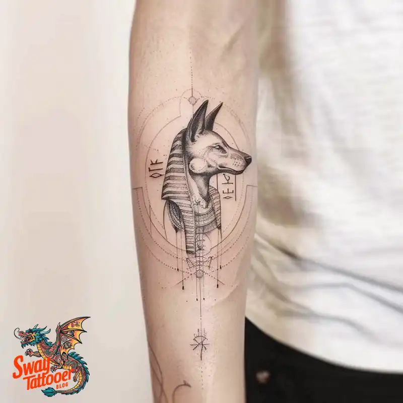 130 Anubis Tattoo Design Ideas: Symbolism and Styles 86 anubis44