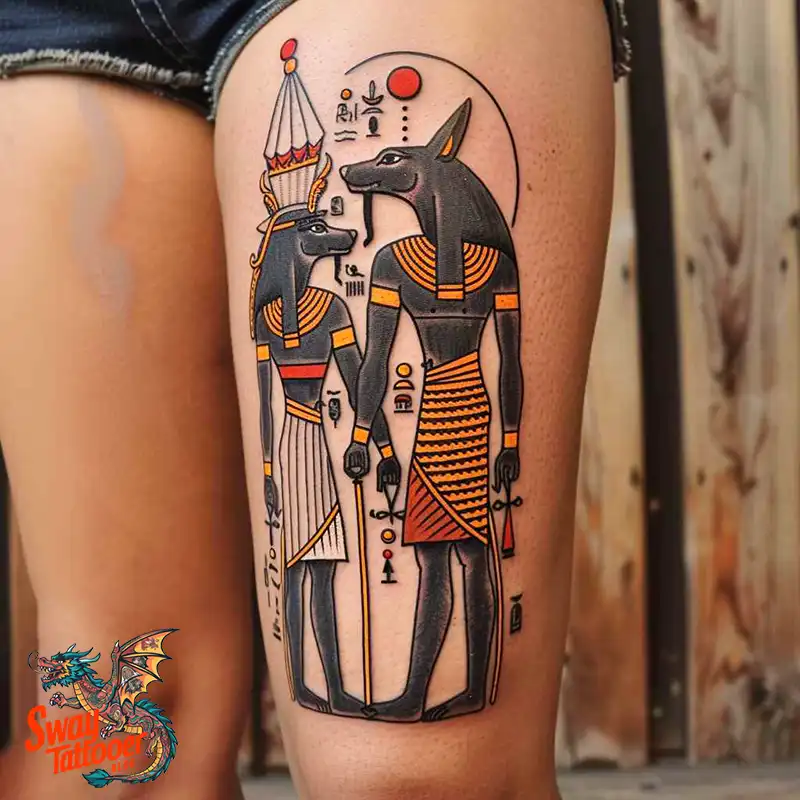 130 Anubis Tattoo Design Ideas: Symbolism and Styles 126 anubis5