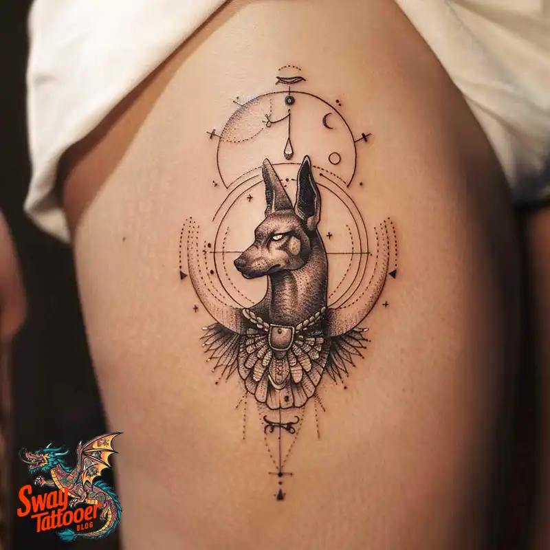 130 Anubis Tattoo Design Ideas: Symbolism and Styles 82 anubis51