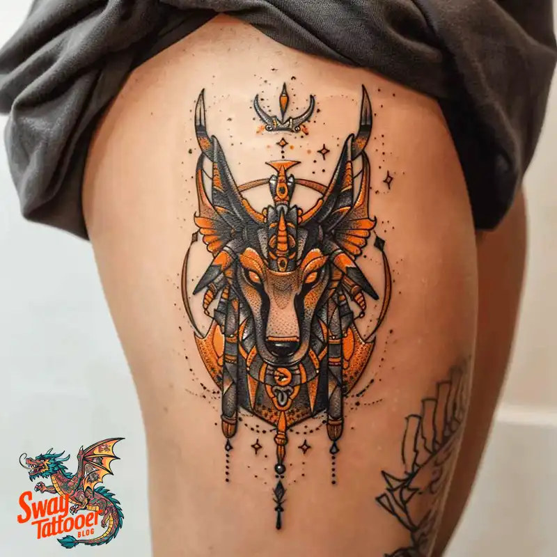 130 Anubis Tattoo Design Ideas: Symbolism and Styles 81 anubis52