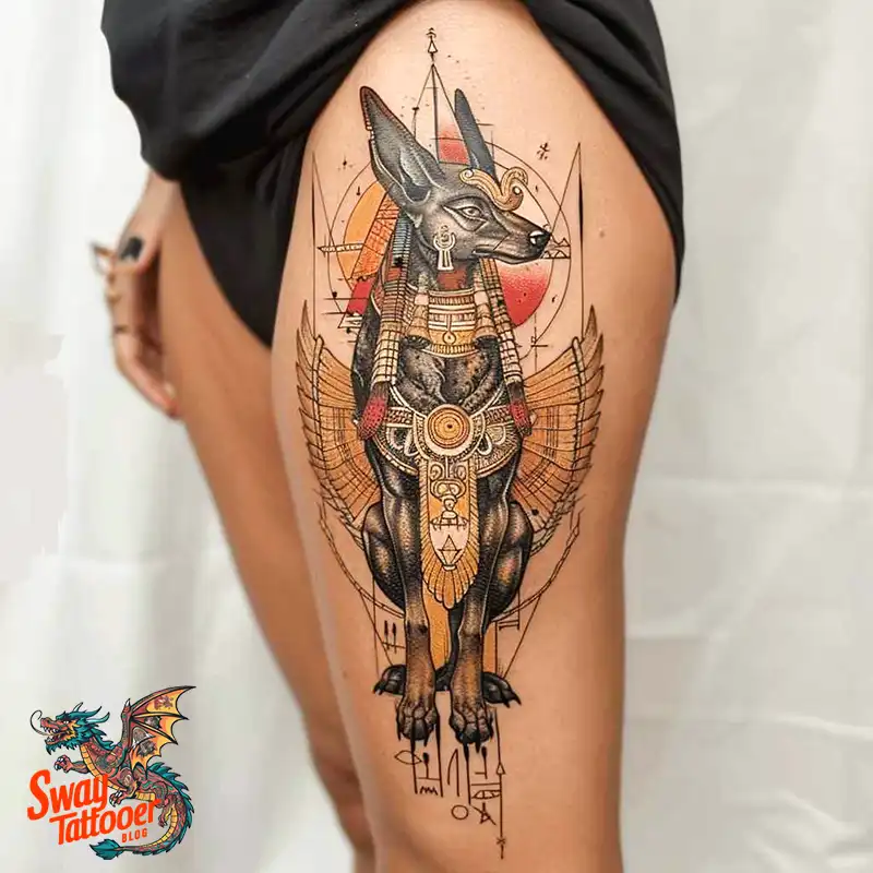 130 Anubis Tattoo Design Ideas: Symbolism and Styles 125 anubis6