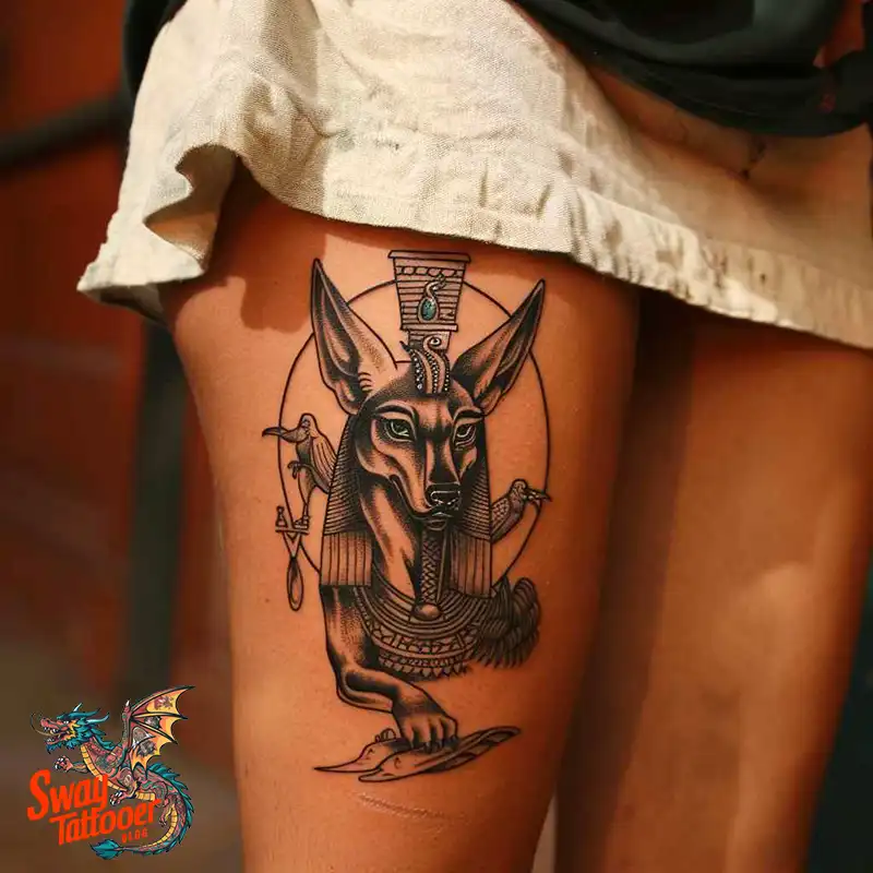 130 Anubis Tattoo Design Ideas: Symbolism and Styles 122 anubis9