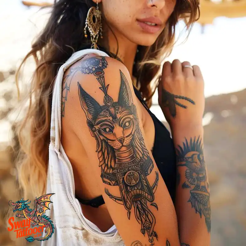 130 Anubis Tattoo Design Ideas: Symbolism and Styles 42 Anubis Tattoo