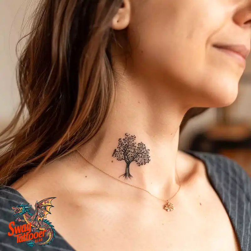 130 Apple Tree Tattoo Designs, Symbolism and Lifelong Care 33 apple tree tattoo